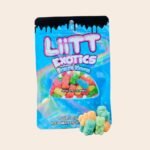 LiiTT Exotics Sour Bright Neon Crawlers – 1000mg THC