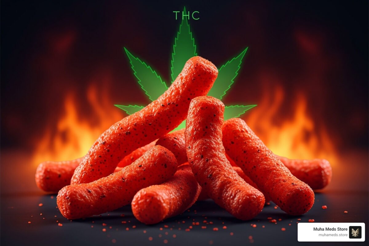 Buy Flamin Hot Chiefos THC Edible – 600mg online