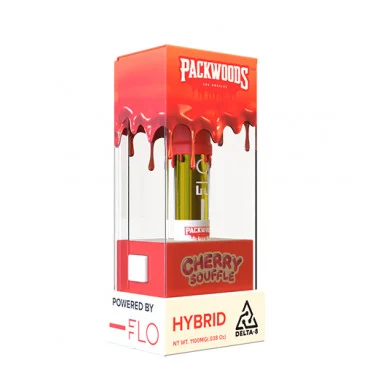 Packwoods x Flo Delta 8 Cartridges Cherry Souffle