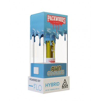Packwoods x Flo Delta 8 Cartridges GMO Cookies