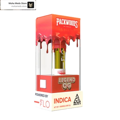 Packwoods x Flo Delta 8 Cartridges Legend OG