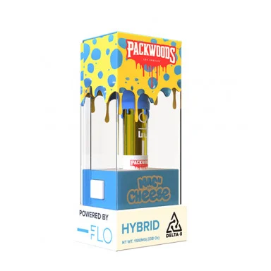 Packwoods x Flo Delta 8 Cartridges Mac N Cheese
