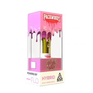 Packwoods x Flo Delta 8 Cartridges Pop Rocks