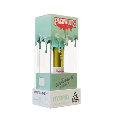 Packwoods x Flo Delta 8 Cartridges Banana & Macaroon
