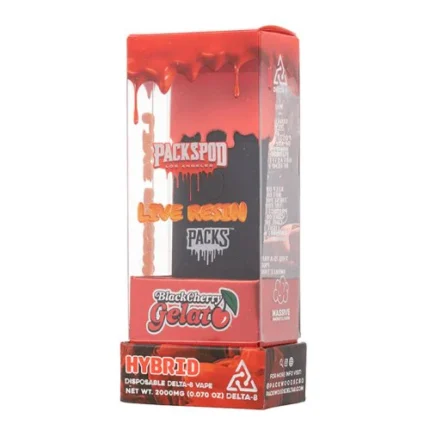 packspod live resin delta black cherry gelato